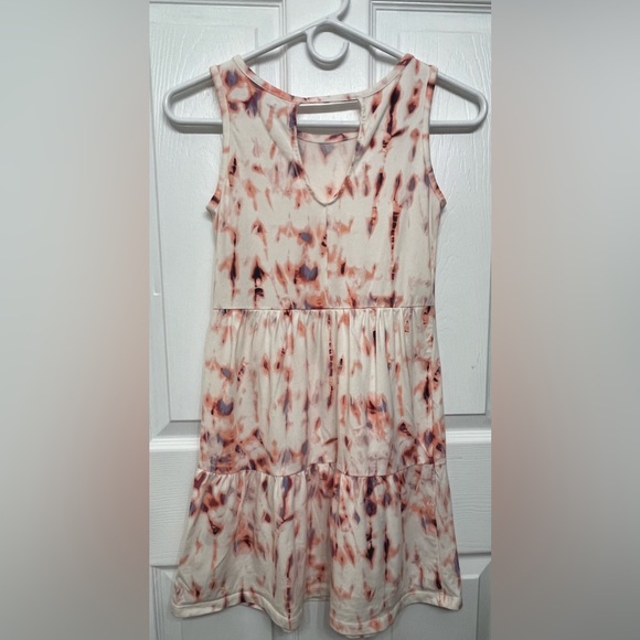 Old Navy Girls Tie Die Sleeve Less Sun Dress size 10/12 - Picture 3 of 5